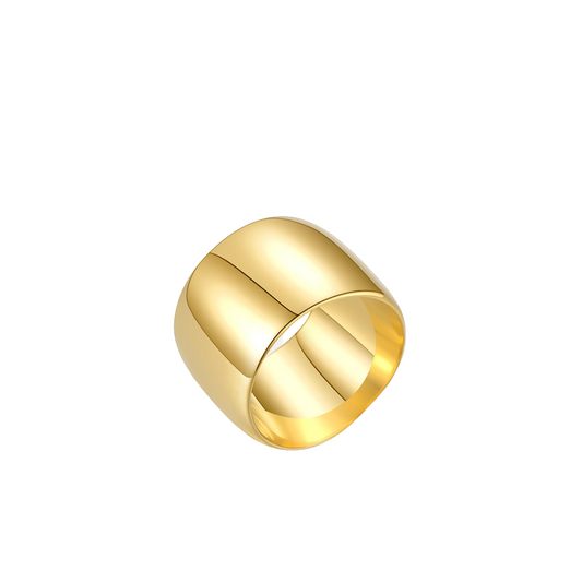 Wide Gold Ring